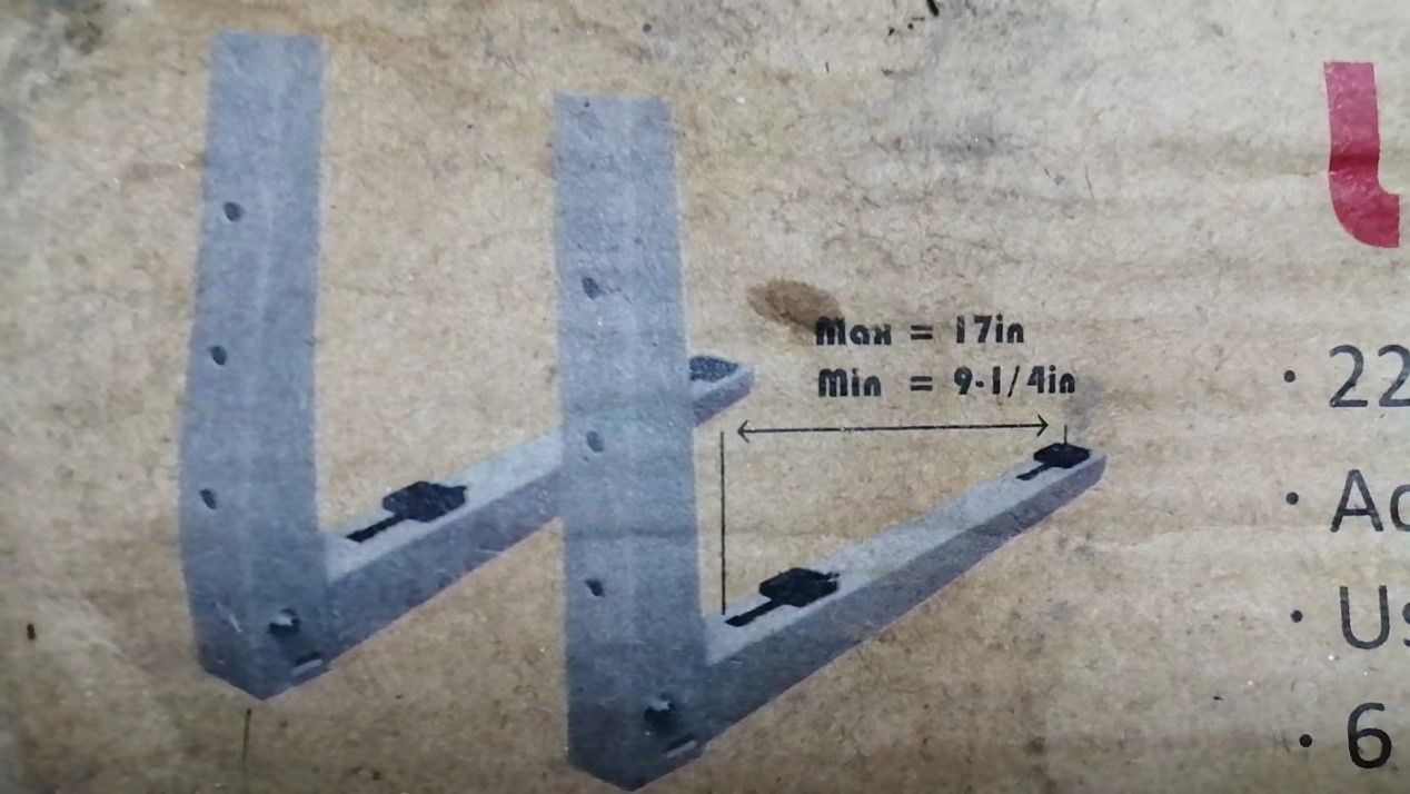 Adjustable Air Conditioner Bracket for 2-3 HP Units