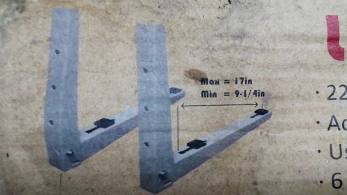 Adjustable Air Conditioner Bracket for 2-3 HP Units